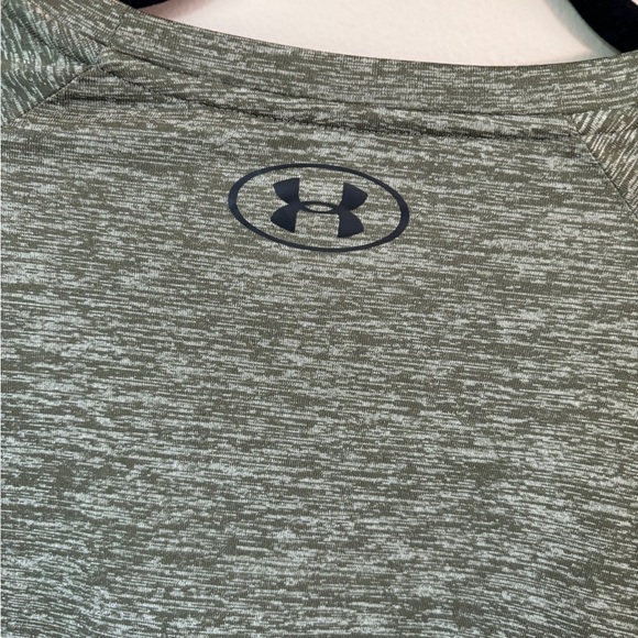 Under Armour DriFit Tech Tee Army Green Men's Size XL - Picture 4 of 9